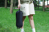 Portable Compact Camping Chair for Outdoor Camp Travel Picnic Lightweight Folding High Back Camping Chair With Head Support -Black