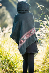 Women's Handmade Cashmere Bohemian Poncho