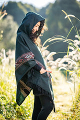 Women's Handmade Cashmere Bohemian Poncho