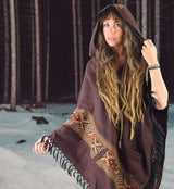 Women's Handmade Cashmere Bohemian Poncho