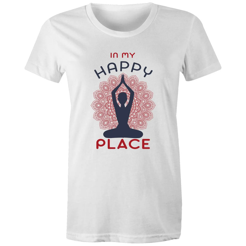 Women's Organic Tee - In My Happy Place
