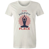Women's Organic Tee - In My Happy Place