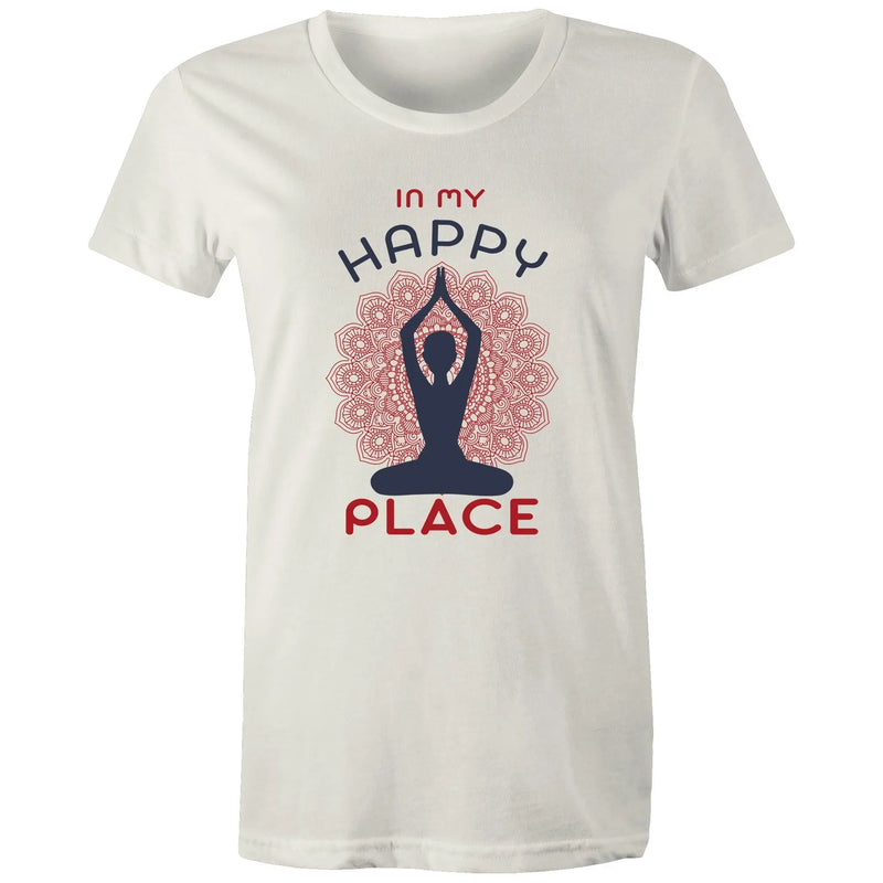 Women's Organic Tee - In My Happy Place
