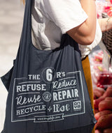 Recycled Plastic Shopping Tote Bage 
