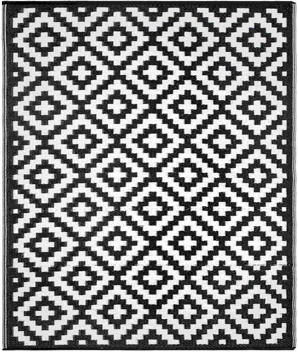 Aztec Black Recycled-Plastic Caravan Camping Mat