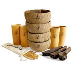 Coconut Bowl and Cutlery Bundle for 4 