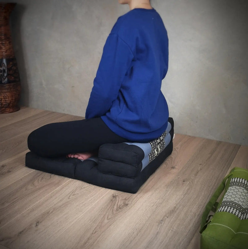 Traditional Thai Foldable Meditation Cushion and Seat