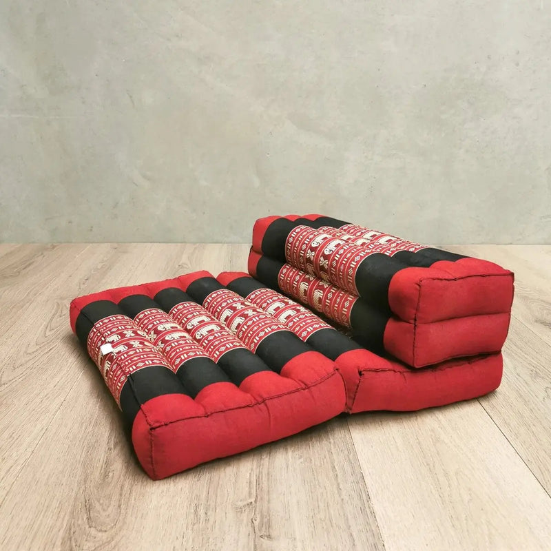 Traditional Thai Foldable Meditation Cushion and Seat