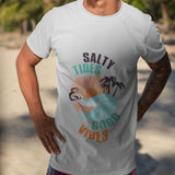 Men's Tee - Salty Tides & Good Vibes