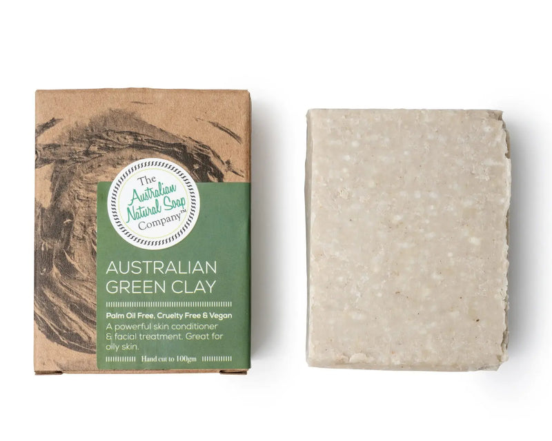 Australian Green Clay Cleanser Bar Soap 