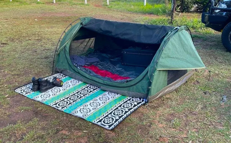 Indiana Reversible Recycled-Plastic Camping Mat