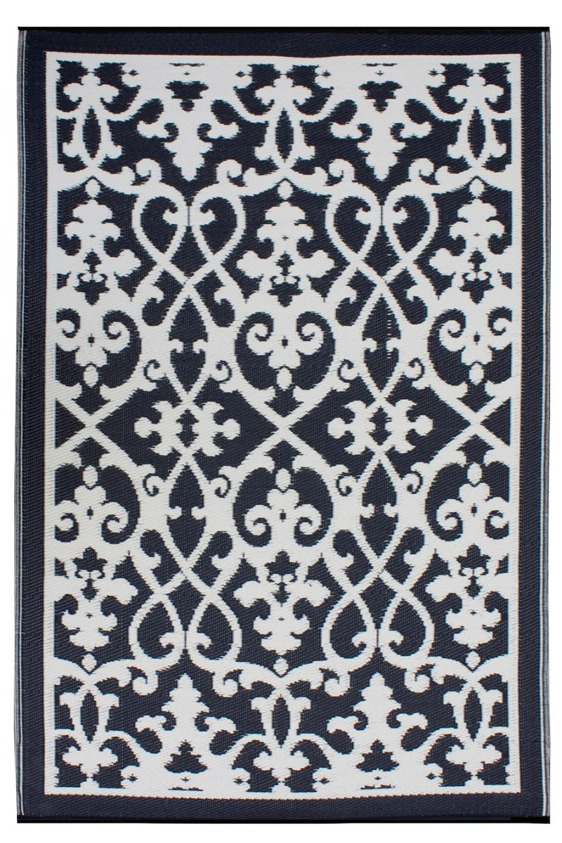 Venice Reversible Recycled-Plastic Rug Boho Road Trip