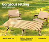 Egg Roll Camping Low Table