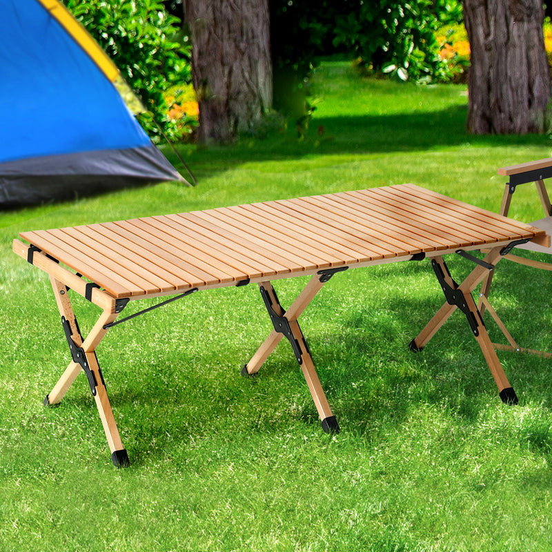 Egg Roll Camping Low Table