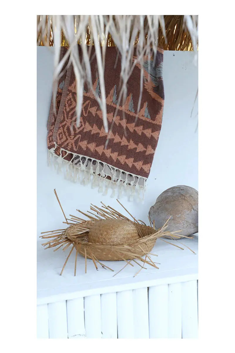 Earth Warrior Reversible Sand-Free Turkish Towel