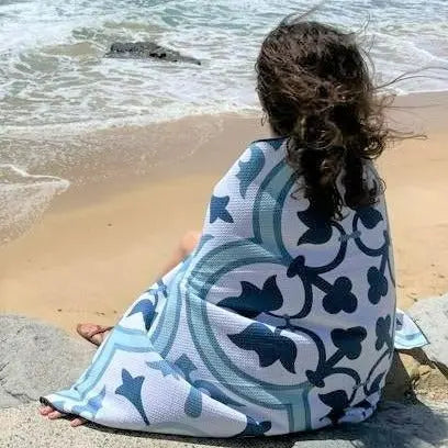 Abstract Beach Towel | Arabic Beach Towel | Boho Road Trip