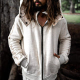 Men's Handmade Ayabo Fleece Hoodie