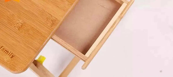 Foldable Adjustable Bamboo Laptop Table