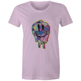 Women's Tee - Melting Happy Face 