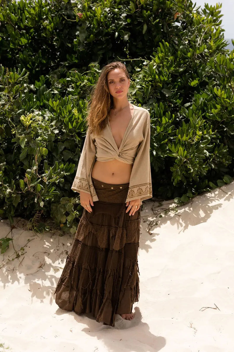 Tribal Wrap Top 